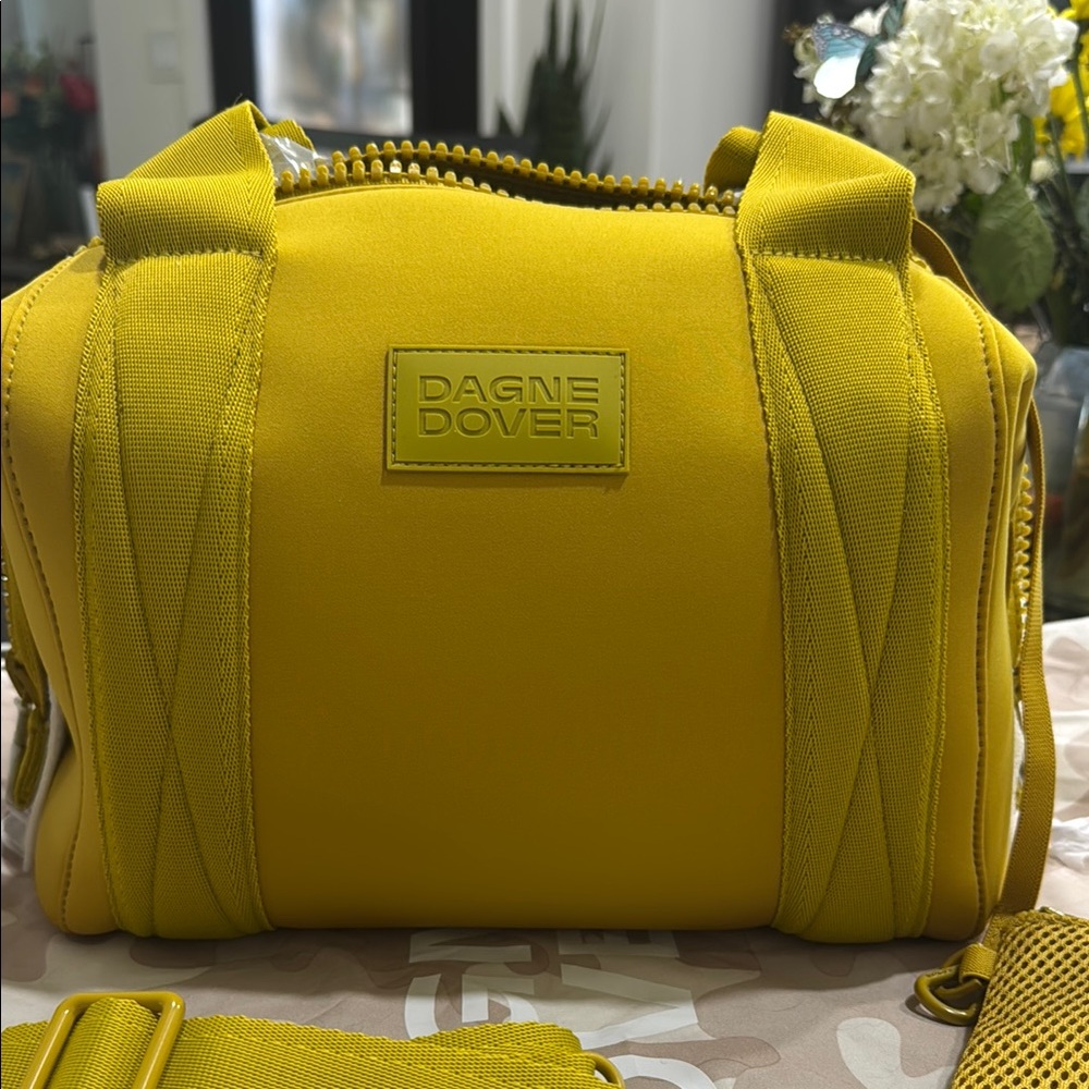 Dagne Dover Landon Carryall Small in Ochre